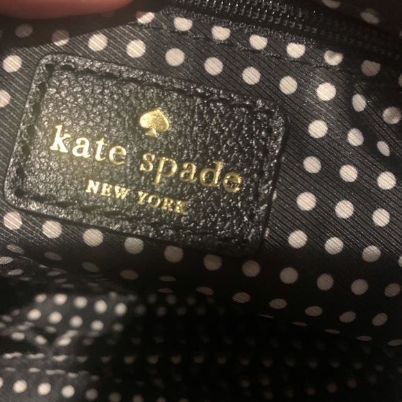 NWT Kate Spade Celina Villabella Avenue Bone & Black Leather Bow Crossbody Bag - Picture 13 of 16